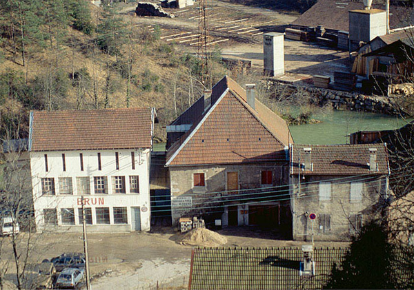 Usine Morand à Saint Claude : façades avant