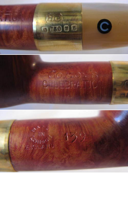 Comoy -- Pipes : Logos & Markings