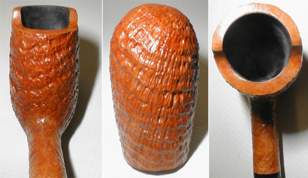 Pipe sablée sous trois angles différents Pipe sablée sous trois angles différents