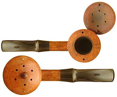 Pipe Larsen vue de dessus Pipe Larsen vue de dessus