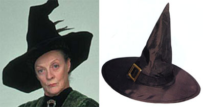 Chapeau de sorcière dans Harry Potter