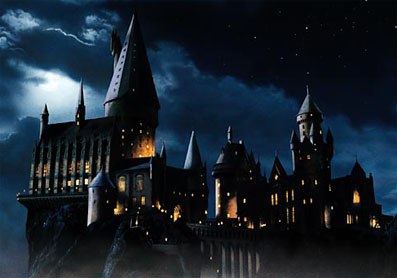 Les toits du chateau de Pudlard Les toits du chateau de Pudlard