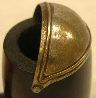 Détail du heaume de la pipe WDC Détail du heaume de la pipe WDC